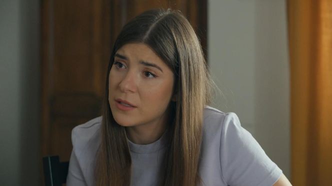 Barwy szczęścia, odcinek 3137. Hubert (Marek Molak), Agata (Natalia Zambrzycka)