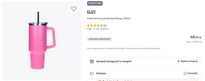 Kubki termiczne to HIT sezonu. Rossmann ma własne!