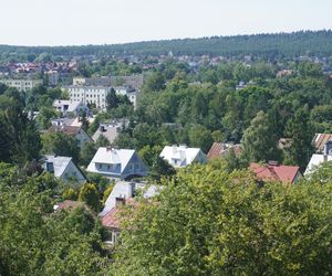 Widok z kieleckiej Kadzielni