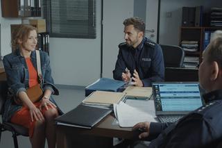 M jak miłość odc. 1780. Natalka (Dominika Suchecka), Staszek (Sławomir Holland), Rafał Stadnicki (Jakub Kucner)