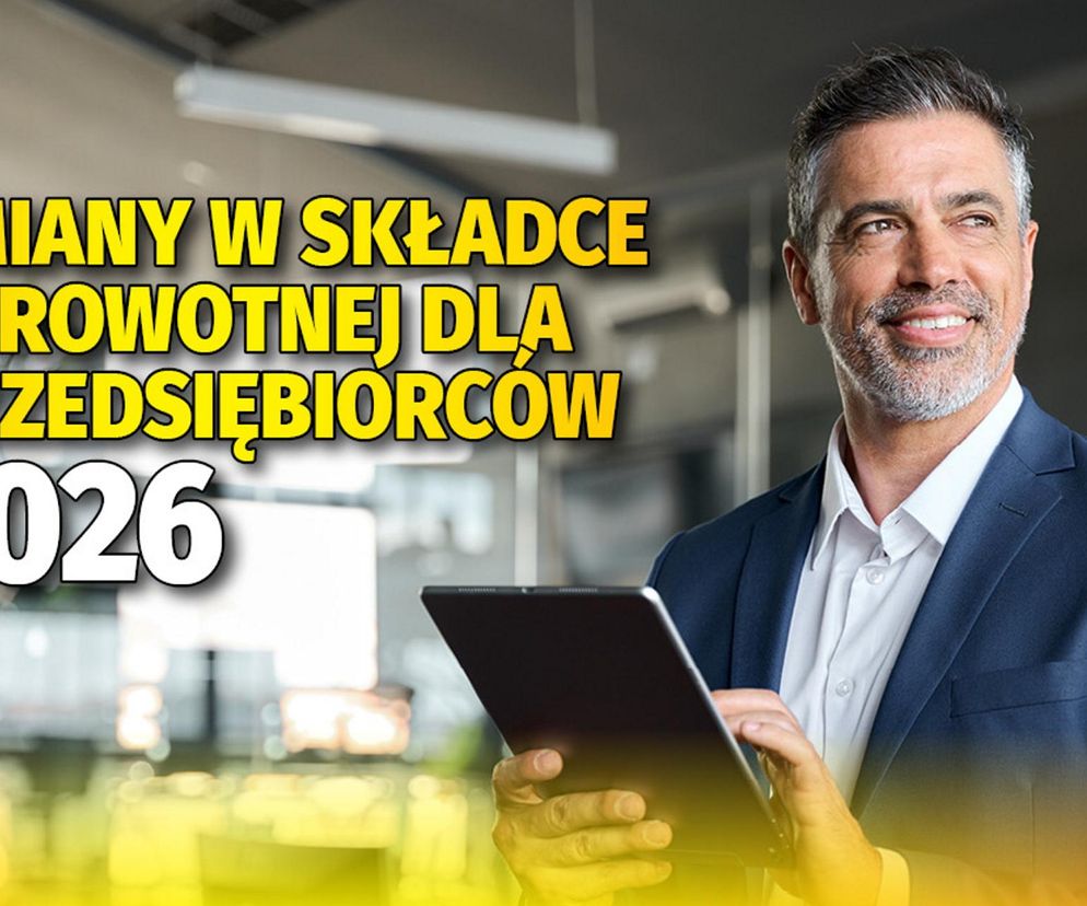 Zmiany w składce zdrowotnej dla przedsiębiorców 2026