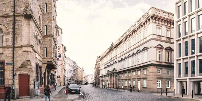 Tak może wyglądać odbudowany pałac Hatzfeldów we Wrocławiu. Są wizualizacje