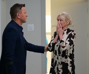 Pierwsza miłość. Ewa (Ewa Gawryluk), Michał (Wojciech Błach)