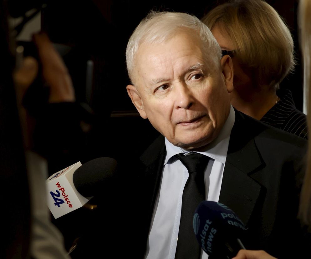 Jarosław Kaczyński. 18. posiedzenie Sejmu X kadencji