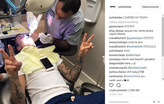 Justin Bieber na Instagramie