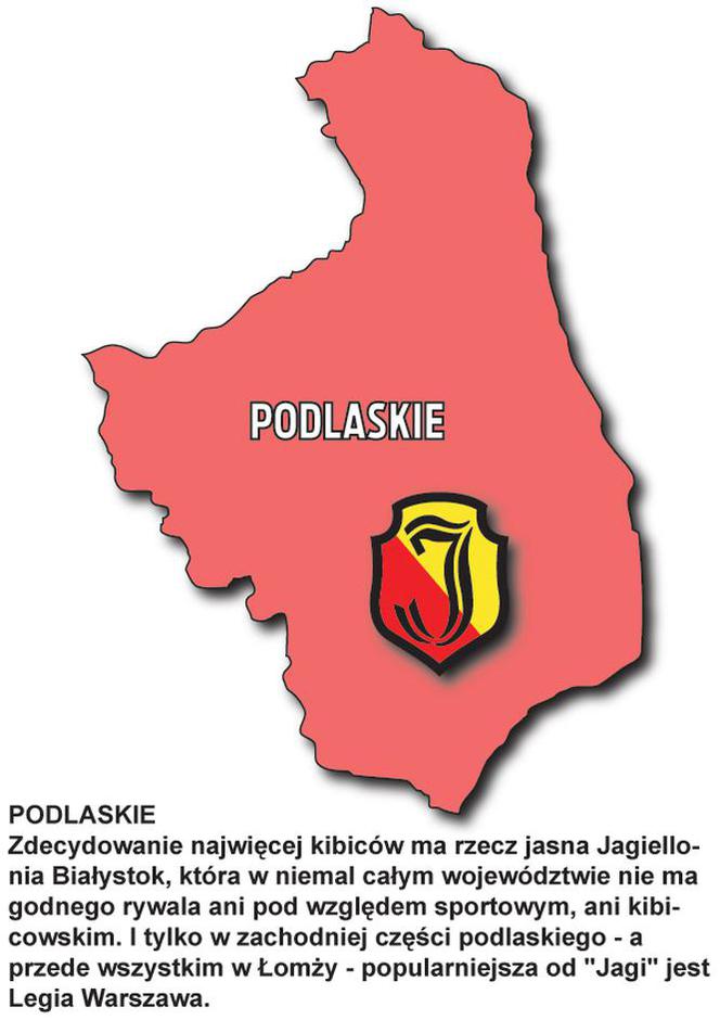 Mapka podlaskie