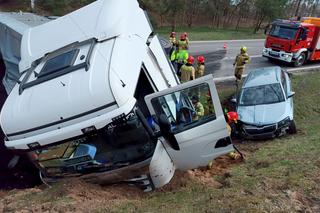Ratował się przed tragedią, mógł przygnieść go węgiel. Dramat na obwodnicy Siedlec