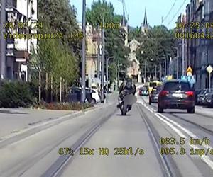 Rekordzista z Chorzowa. Jadąc motocyklem w kilkanaście minut zebrał 346 punktów karnych jadąc na 