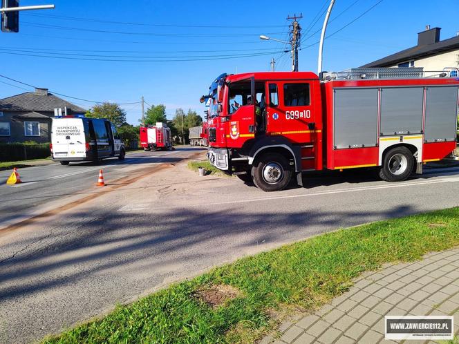 Wypadek w Ciągowicach