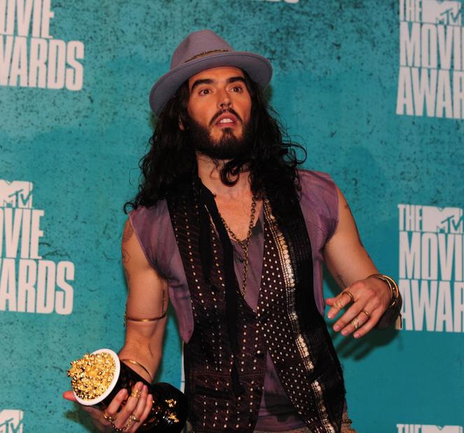 russell brand na gali mtv movie awards