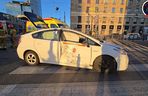  Wypadek na placu Starynkiewicza. Kierowca przewozu osób staranował motocyklistę 