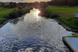 Zapora i punkt widokowy na Zalewie Siemianówka