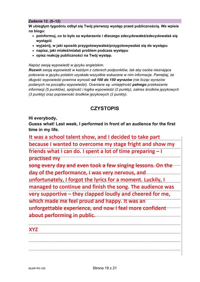 Matura 2025: angielski 7.05.2025. Arkusze CKE i odpowiedzi. Poziom podstawowy [Formuła 2023]