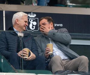 Jan Urban i Jacek Magiera przyłapani na Legii