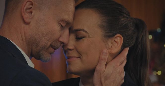 M jak miłość odc. 1872. Magda (Anna Mucha), Andrzej Budzyński (Krystian Wieczorek)