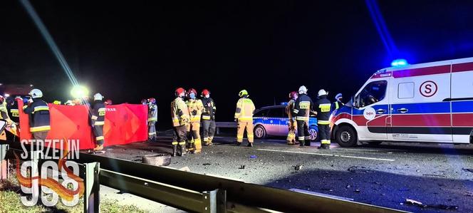 Koszmarny wypadek na granicy województw dolnośląskiego i opolskiego