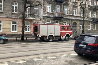 Ulica Stalowa w sztucznym śniegu