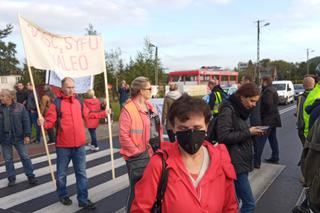 Wielki protest w Skawinie