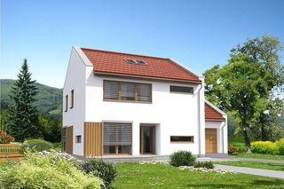 Domy piętrowe z poddaszem