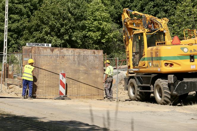 Remont ulicy Telefonicznej w Łodzi