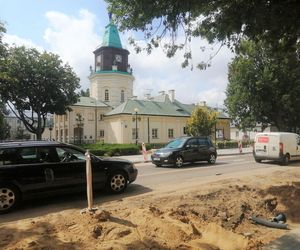 Zamykaja fragment ul. Piłsudskiego w Siedlcach