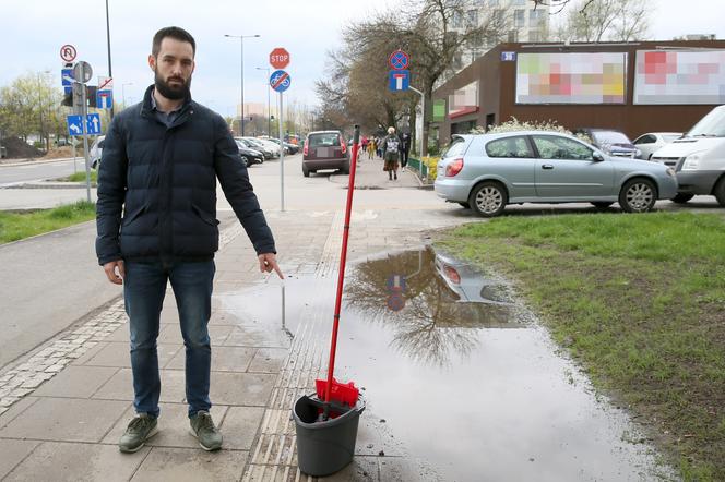 Prezydencie napraw niedoróbki! Radny wytyka błędy w remoncie ulicy Kondratowicza