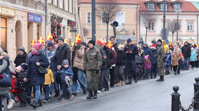 Ulicami Lublina przeszedł Orszak św. Mikołaja