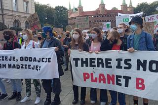 Młodzieżowy Strajk Klimatyczny w Krakowie. Solidarni z górnikami, ale nigdy z kopalniami