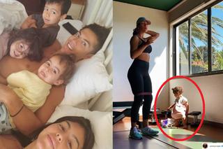 Córka Cristiano Ronaldo gwiazdą internetu! Alana Martina skradła show swojej mamie!