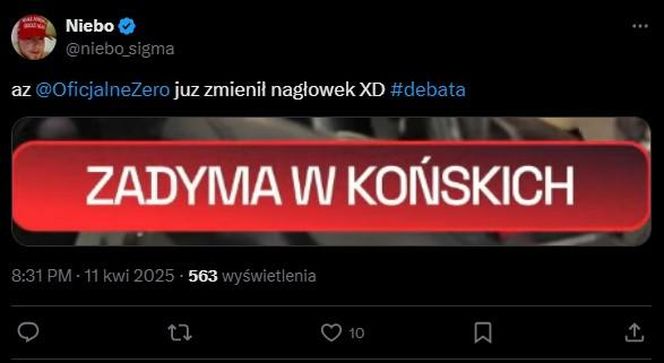 Debata prezydencka: Galeria memów. Najman, freak-fighty i Ronaldo