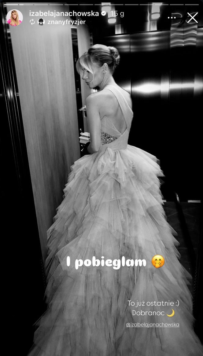 Izabela Janachowska - gala top Charity