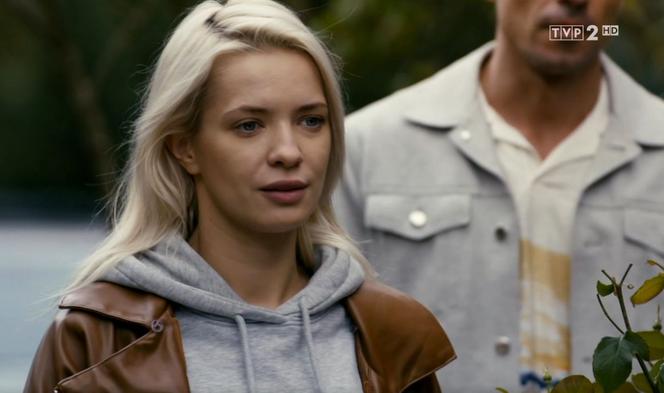 Na dobre i na złe odc. 795. Dominika (Paulina Gałązka), mąż Romy (Paweł Paprocki)