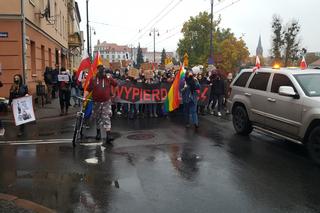 Poniedziałkowy protest w Bydgoszczy