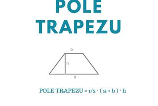 Pole trapezu - wzór na pole trapezu