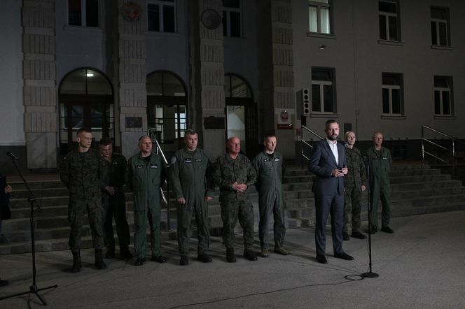 Obraz po katastrofie F-16 w Radomiu