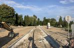 Budowa nowego dworca MPK przy Bulwarze Narwiku