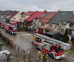  Pożar w budynku mieszkalnym w Zamościu. Na szczęście nikomu nic się nie stało