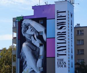 Powstał nowy mural Taylor Swift w Warszawie. Gdzie się znajduje? 