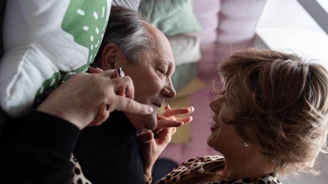 Na dobre i na złe: Lucyna Sikorka (Anna Samusionek), Janusz (Tomasz Dedek)