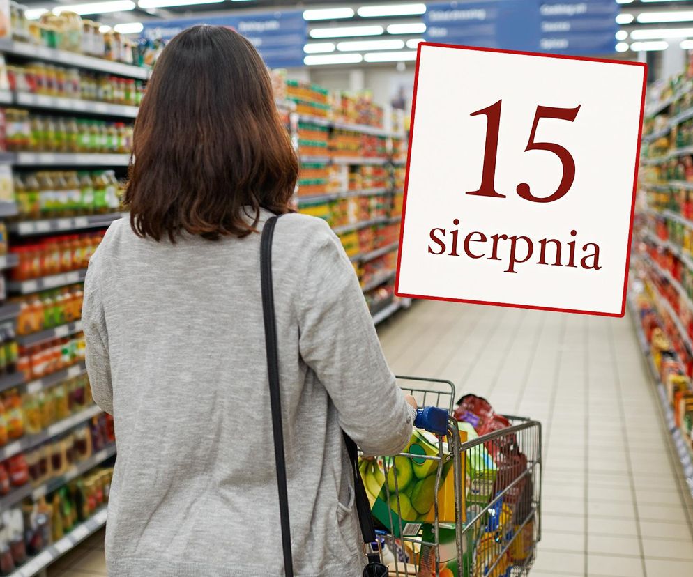 zakupy, święto 15 sierpnia