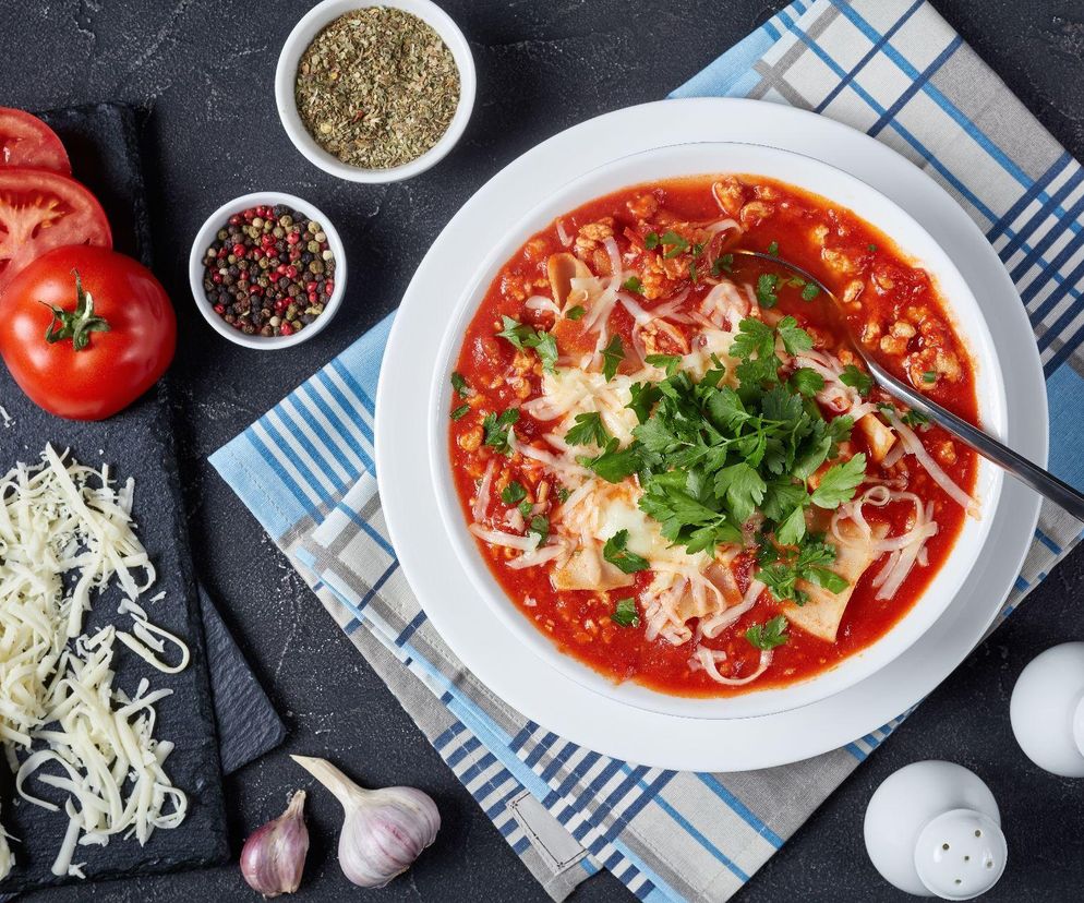 keto zupa lasagne