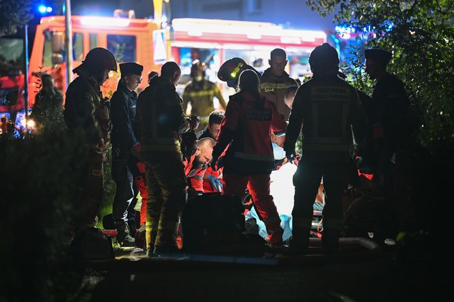 Potężny pożar w Koszalinie