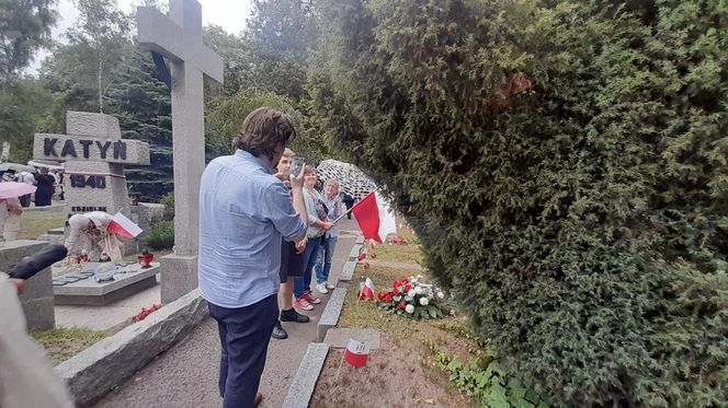 81. rocznica wybuchu Powstania Warszawskiego. Uroczystości przy pomniku Gloria Victis