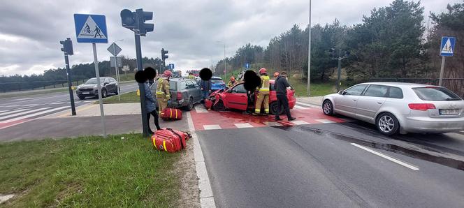 Jedna osoba została ranna i trafiłą do szpitala