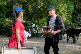 M jak miłość odc. 1814. Magda (Anna Mucha), Kacper (Bartosz Ziewiec)