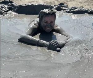 Maja Rutkowski zażywa błotnego SPA