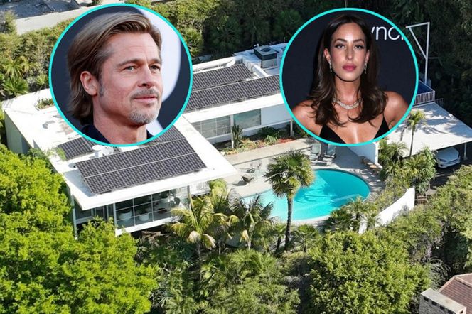 Brad Pitt zakochany jak nastolatek! Piękna Inez zamieszkała w jego rezydencji