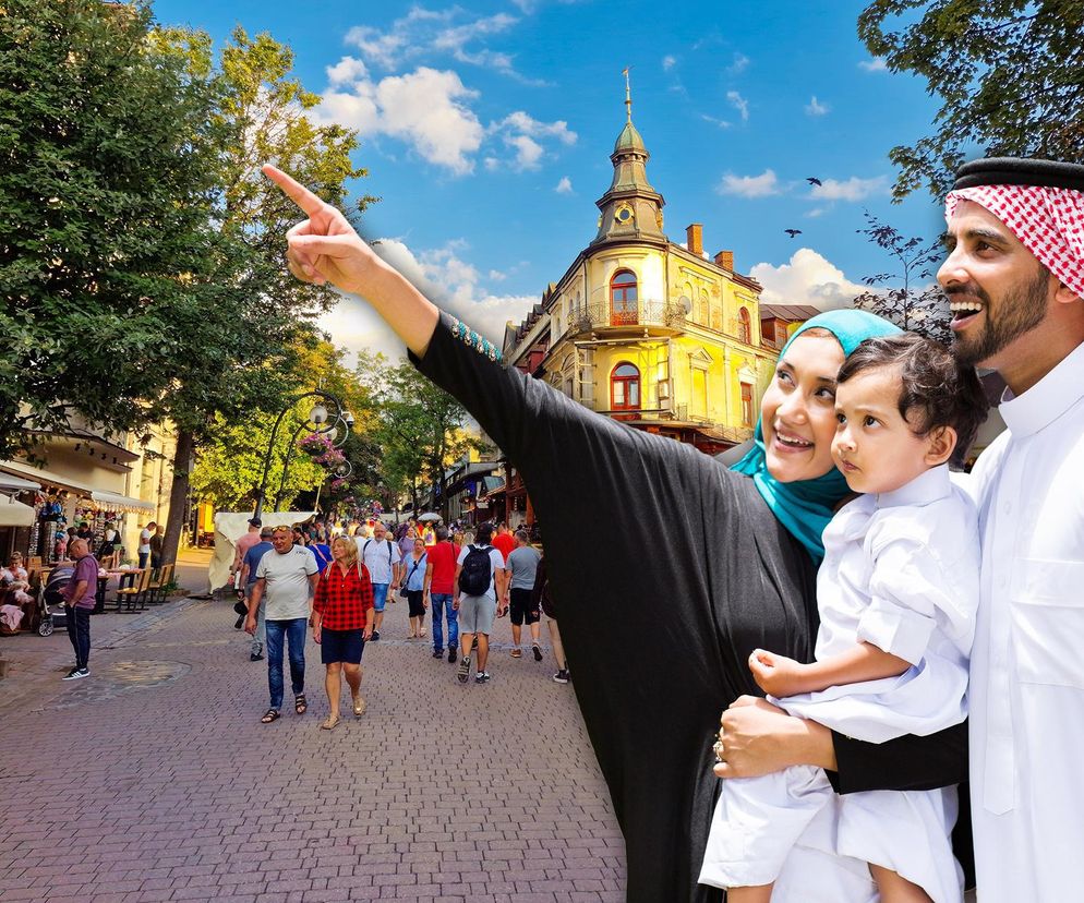 Zakopane, arabscy turyści