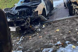 Podpalenie samochodów w Krakowie 