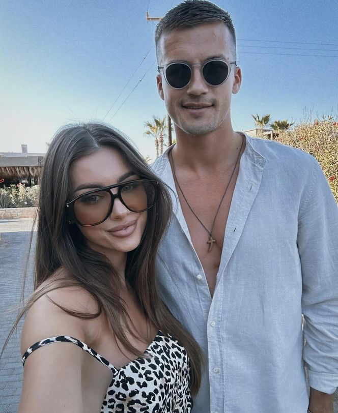 Arkadiusz Reca z żoną 